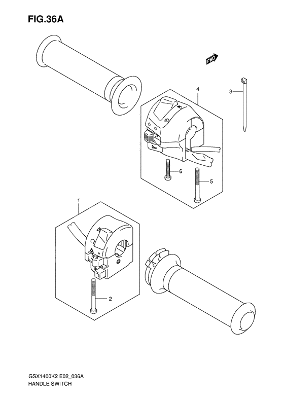 Handle switch              

                  Model k4