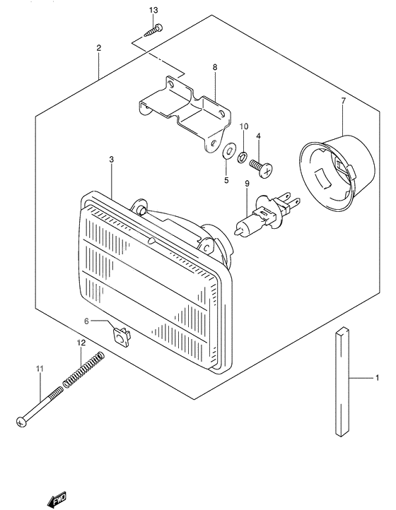 Headlamp              

                  Model y/k1