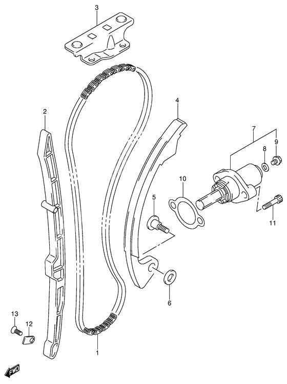 Cam chain              

                  Model y/k1/k2