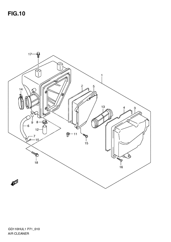 Воздушный фильтр