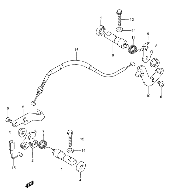 Decomp shaft