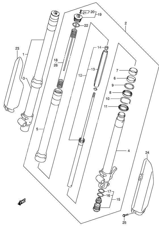 Front              

                  Model k5/k6