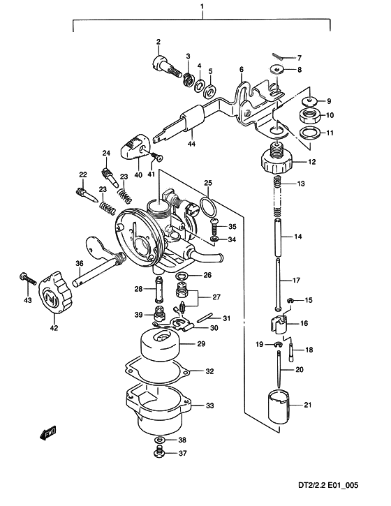 Carburetor assy