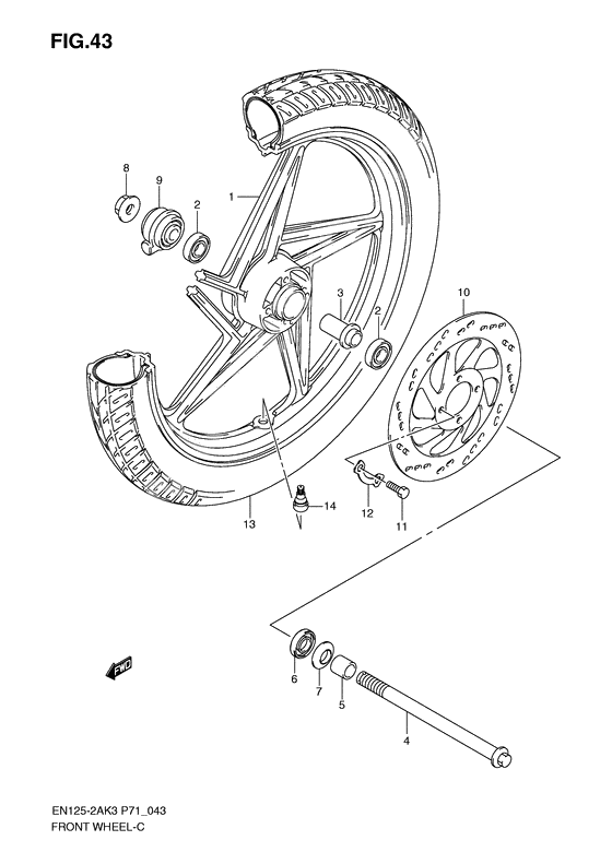 Transom + tube              

                  En125-2ak3/-2ak7/-2ak8