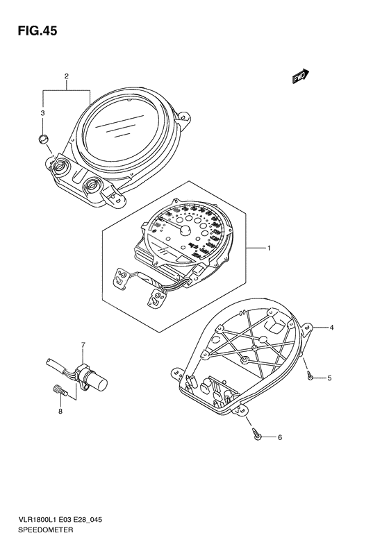 Speedometer              

                  Vlr1800tl1 e28