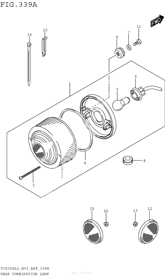 Задний фонарь (Стоп-сигнал)