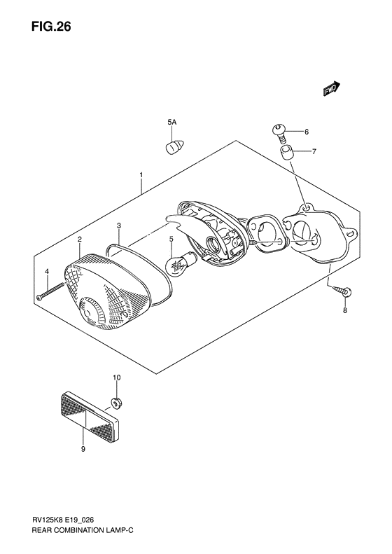 Rear combination lamp