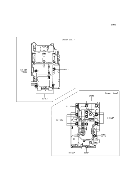 Crankcase Bolt Pattern