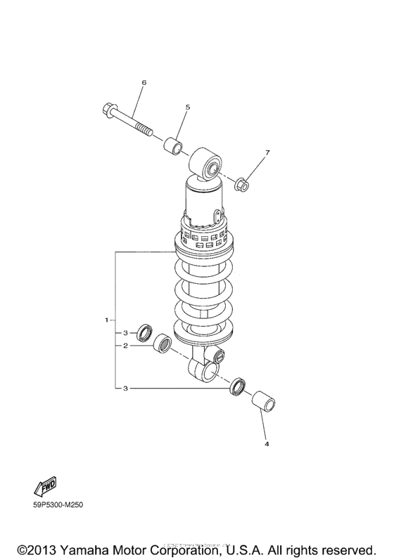 Rear suspension