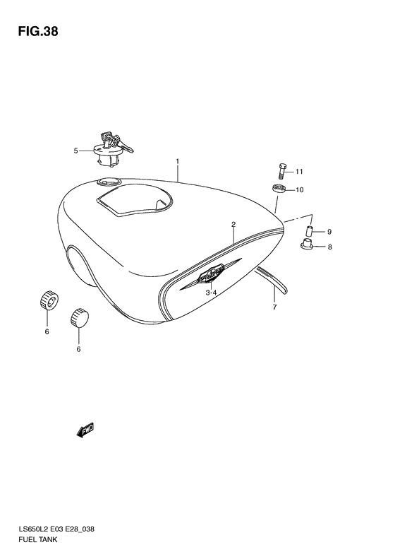 Tank fuel              

                  Ls650l2 e28