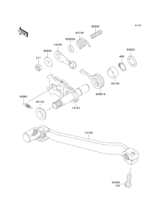 Gear change mechanism