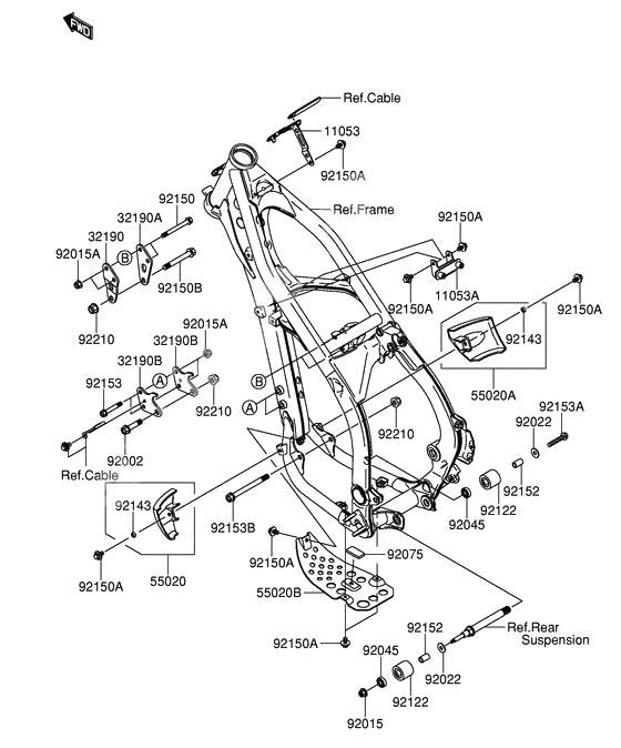 Frame fitting