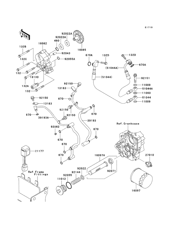 Oil pump/oil filter