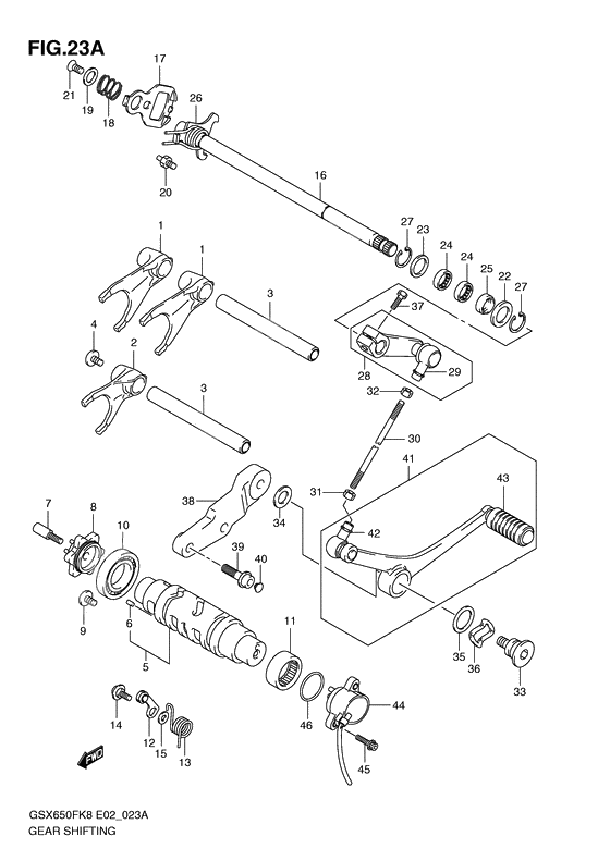 Gear shifting              

                  Model k9/l0