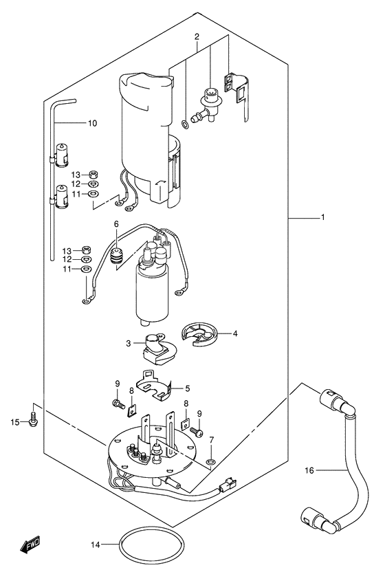 Fuel pump              

                  Model k1