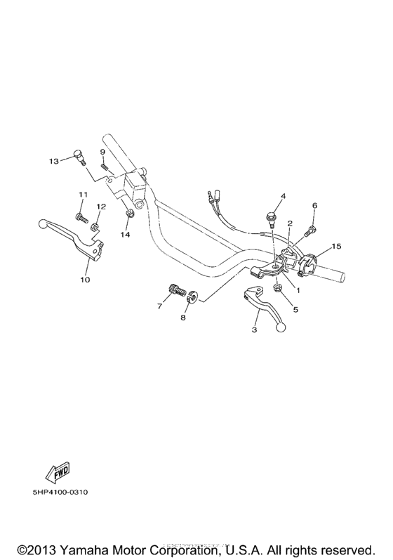 Handle switch lever              

                  2