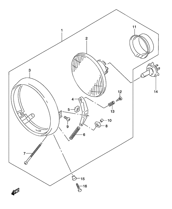 Headlamp              

                  Model k2 p24