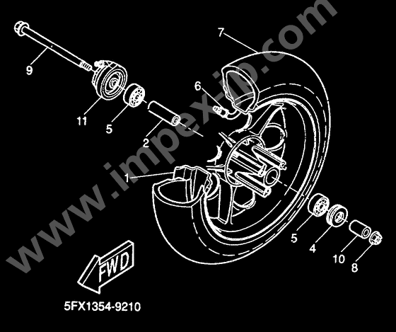 Front wheel