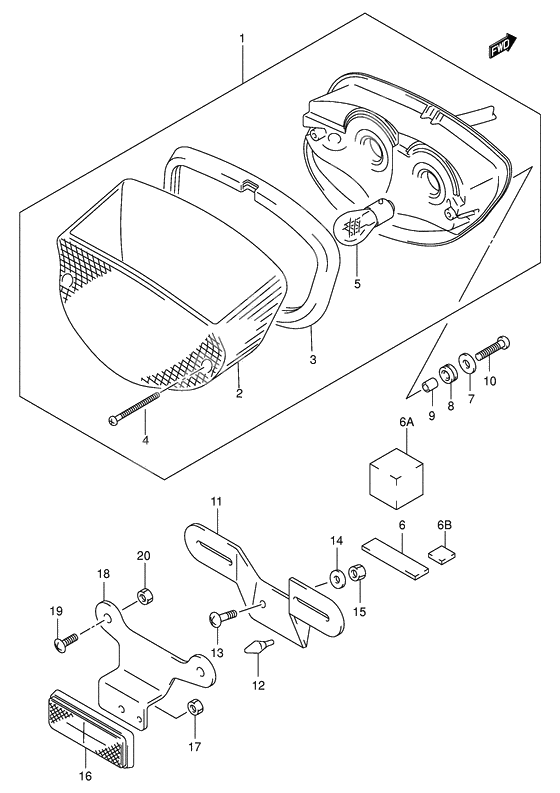 Rear combination lamp