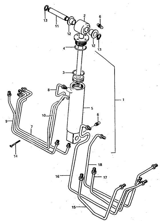 Tilt cylinder