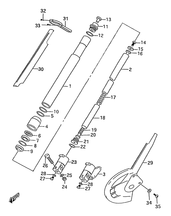 Front damper