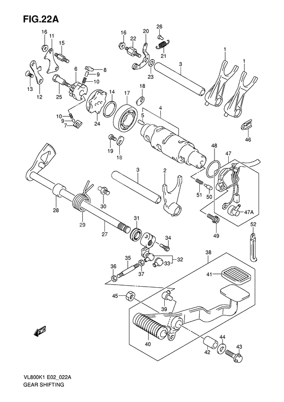 Gear shifting              

                  Model k5