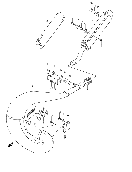 Muffler comp