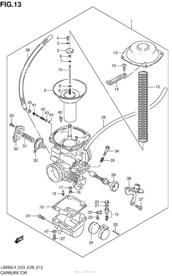 Carburetor (Ls650L4 E33)