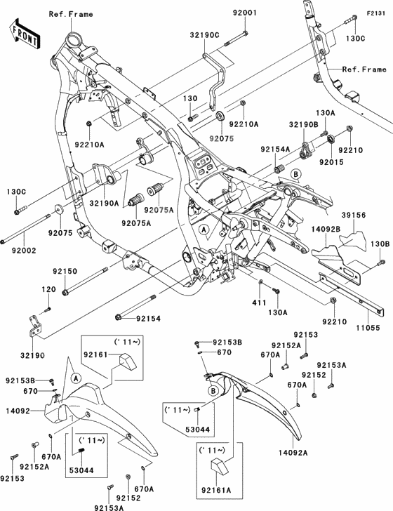 Frame fittings