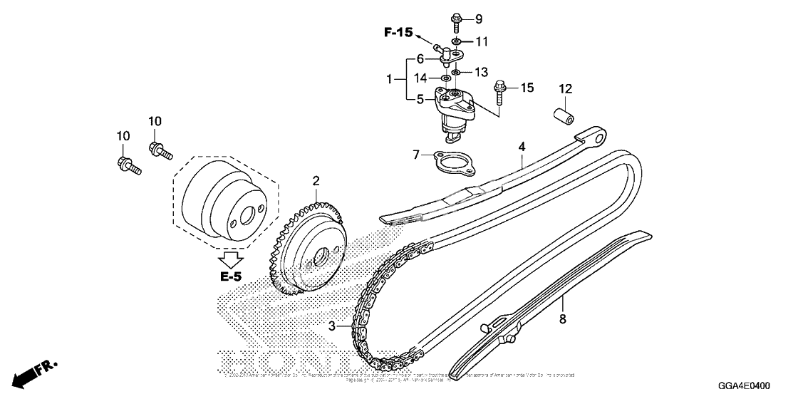 Цепь ГРМ & Натяжитель & Успокоитель