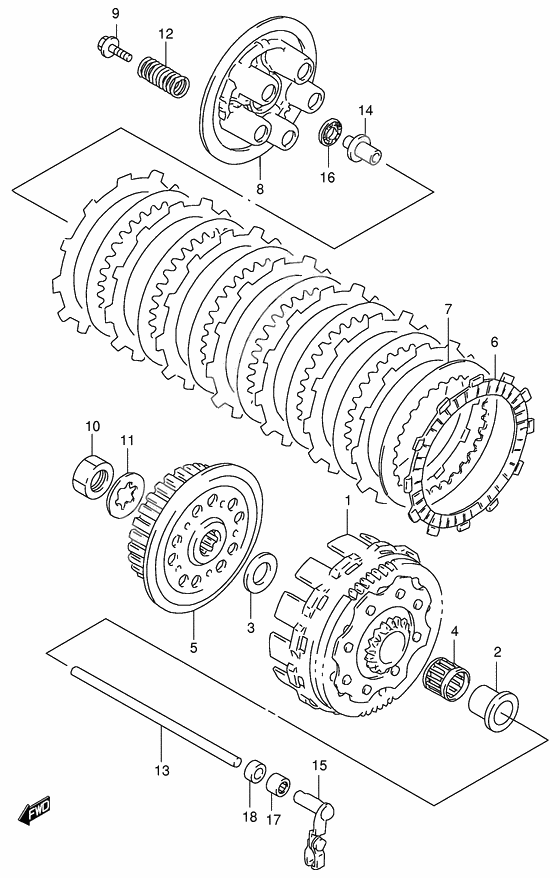 Clutch              

                  Model w/x/y