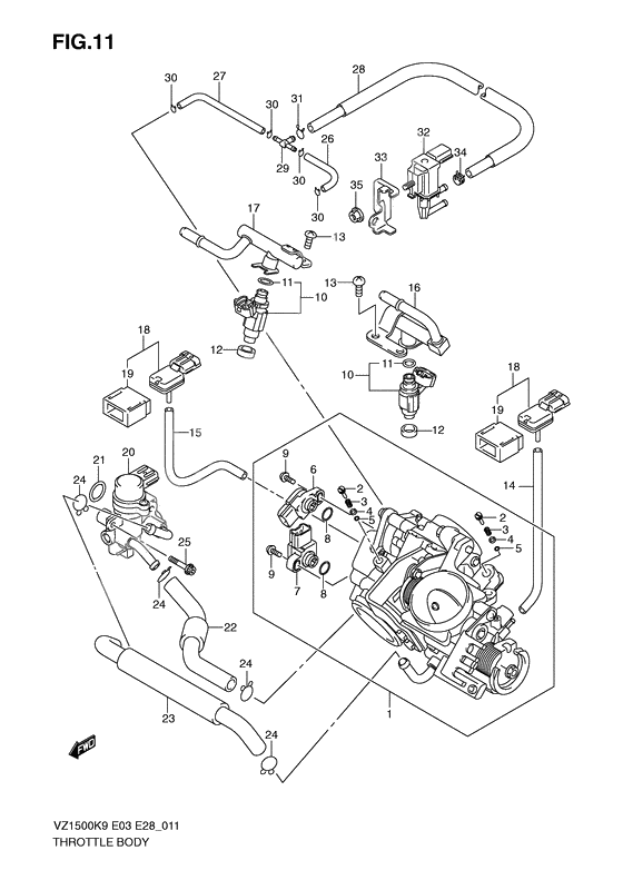 Throttle body