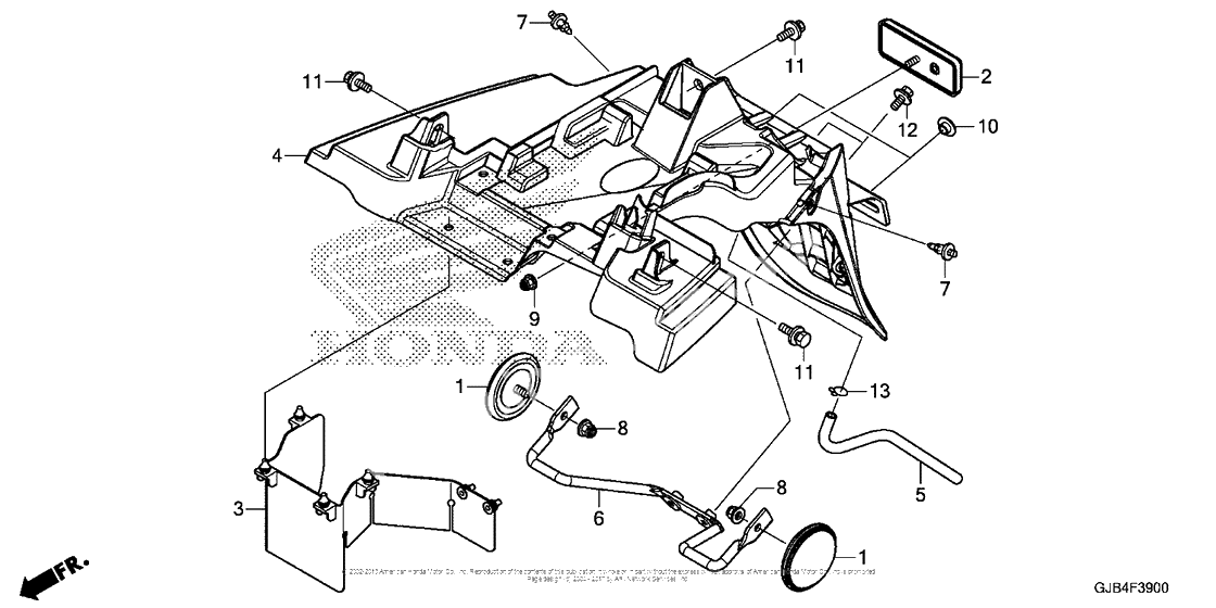 Заднее крыло