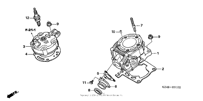 Cylinder head ('05-'07)