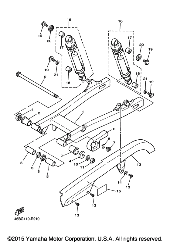 Задний рычаг & Подвеска