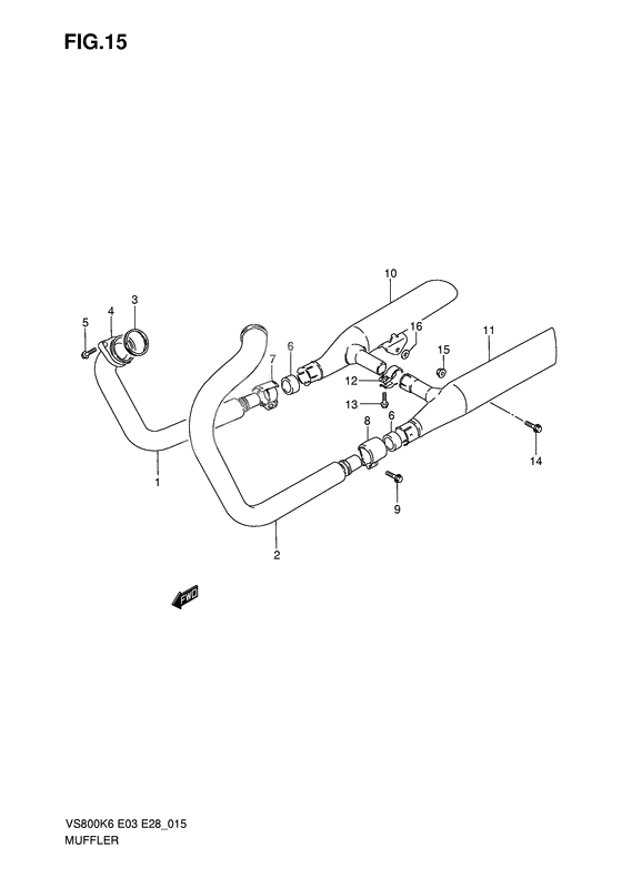 Muffler comp