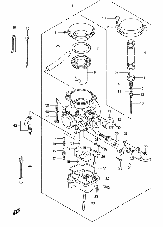 Carburetor assy              

                  Model k3/k4/k5/k6