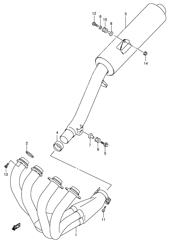 Muffler comp