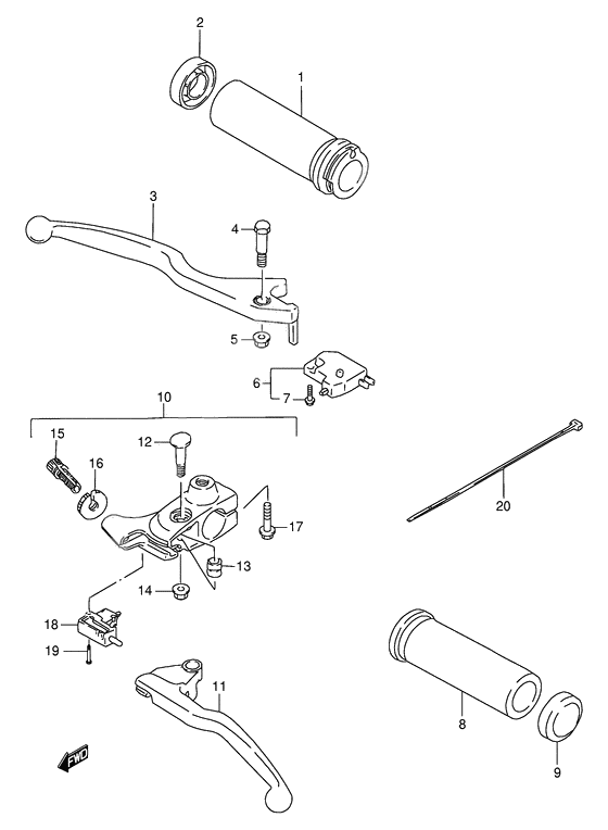 Handle lever