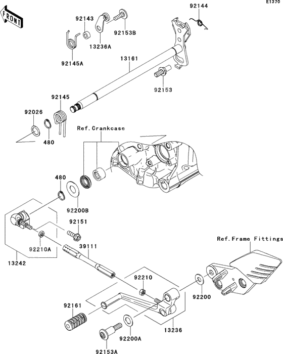 Gear change mechanism