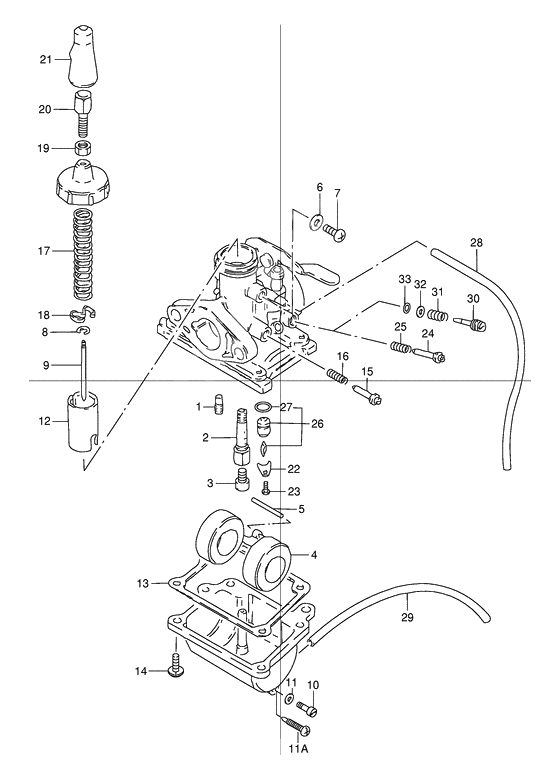 Carburetor assy