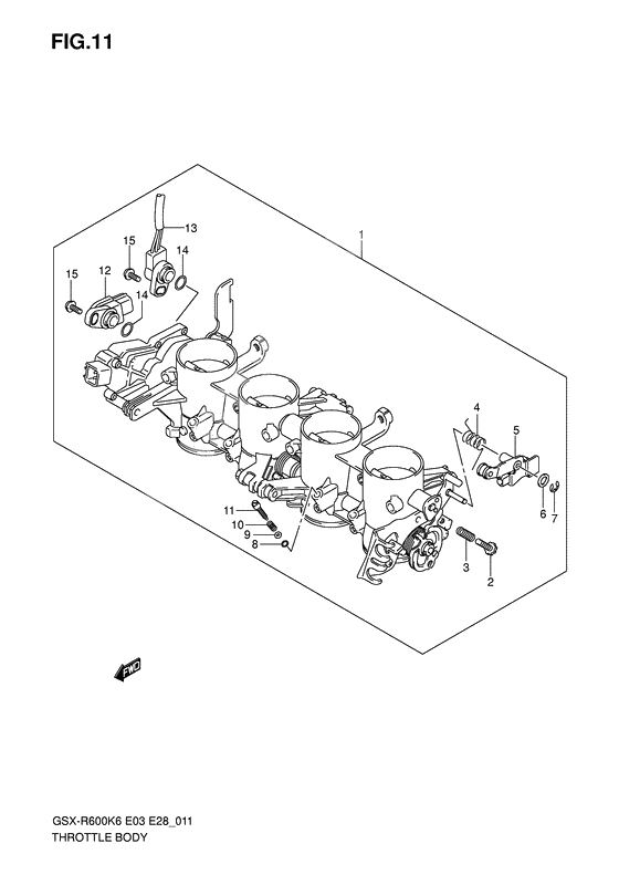 Throttle body