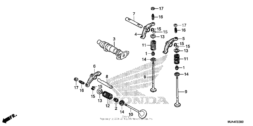 Camshaft valve (fr.)