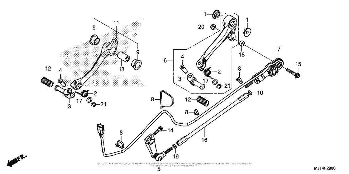 Педаль(Лапка)