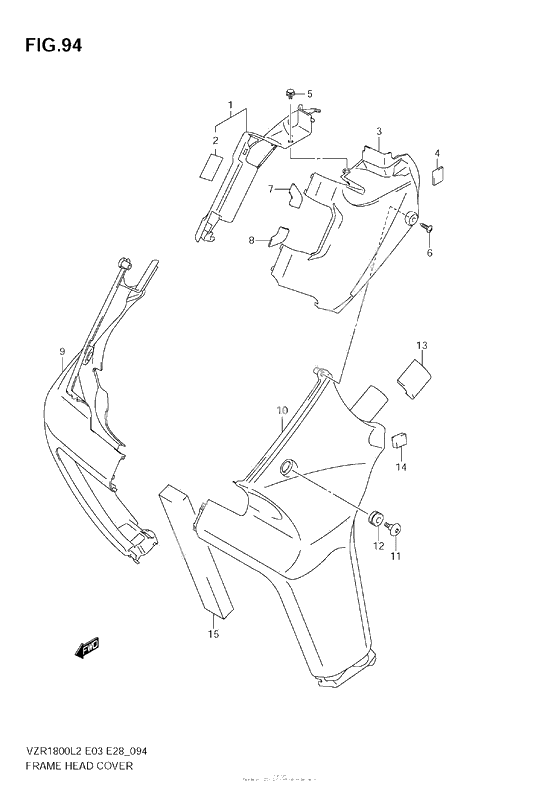 Накладки рамы (Vzr1800 L2 E28)