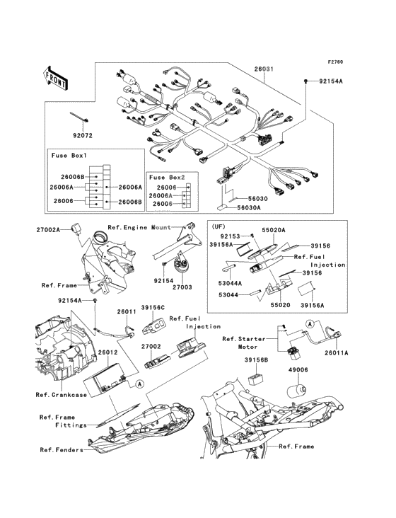 Chassis electrical equipment