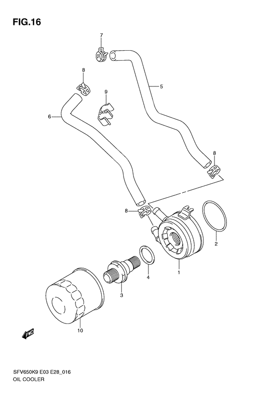 Oil cooler