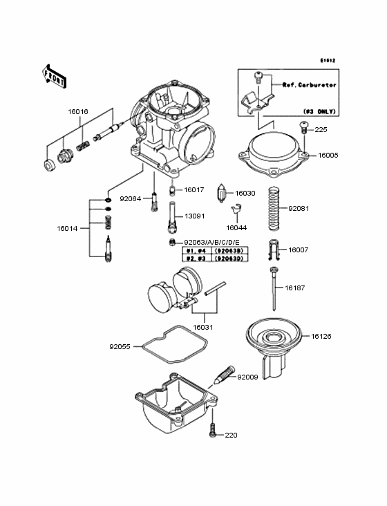 Carburetor parts