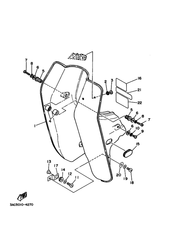 Leg shield              

                  4AT1-6