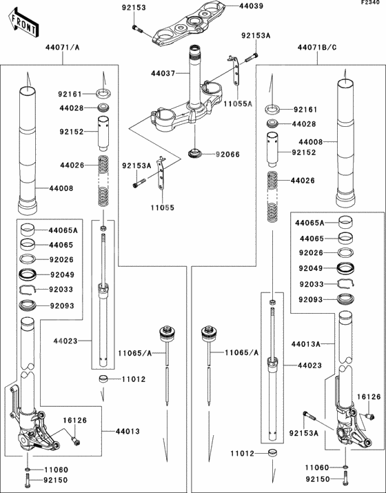 Front fork